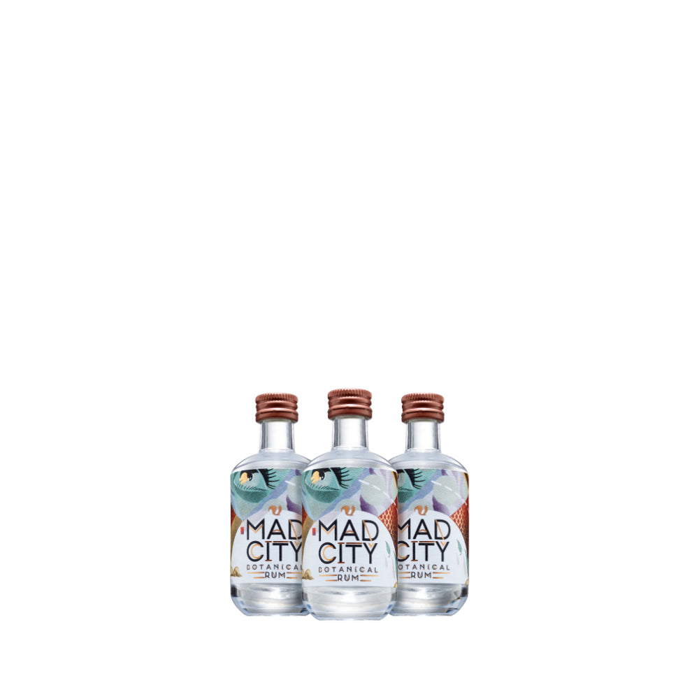 Mad City Botanical Rum Miniatures 50ml - Multipack